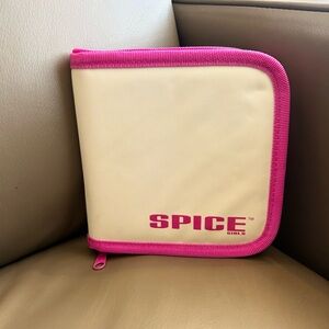 Rare Vintage 90’s Spice Girls CD Case with Pink Trim